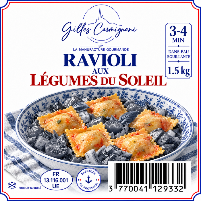 Ravioli aux Légumes du Soleil