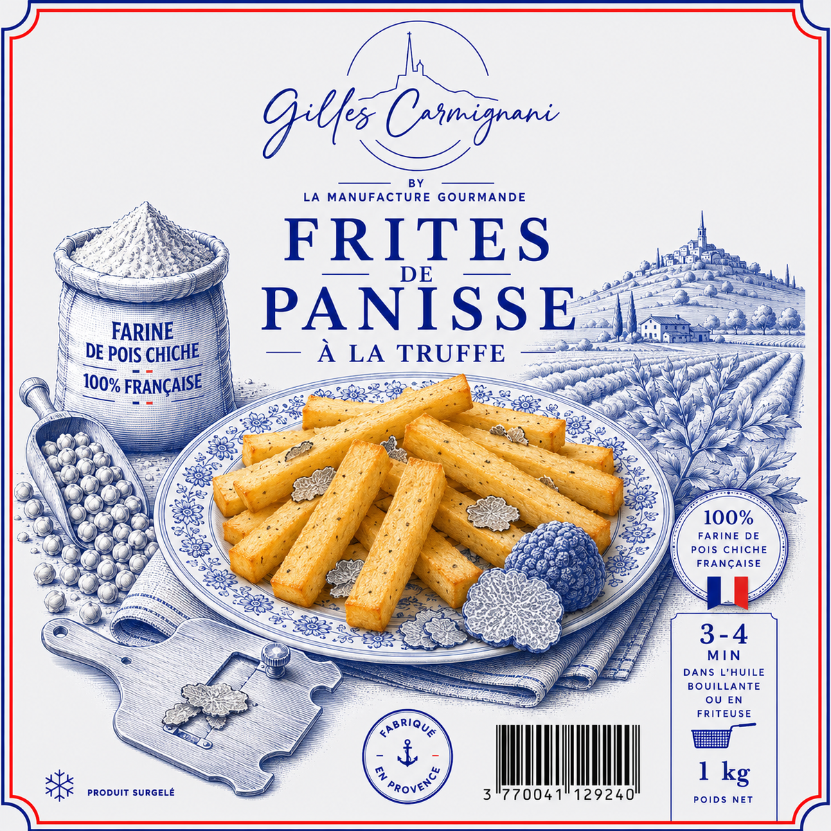 Frites de Panisse à la Truffe