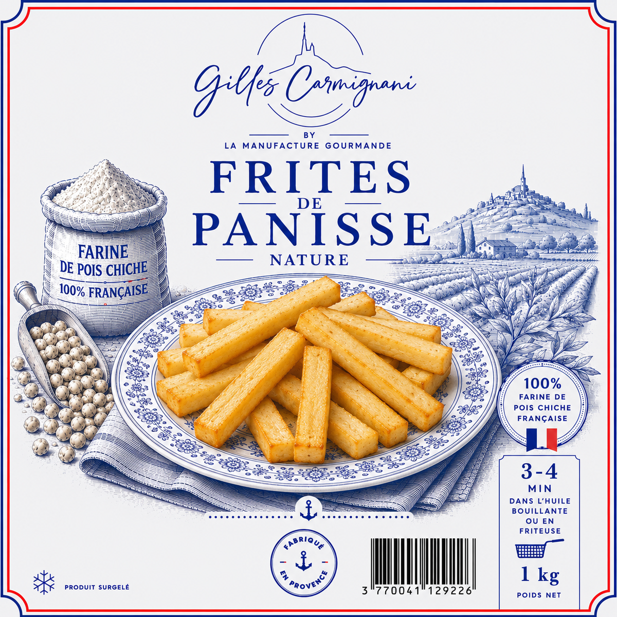 Frites de Panisse Nature