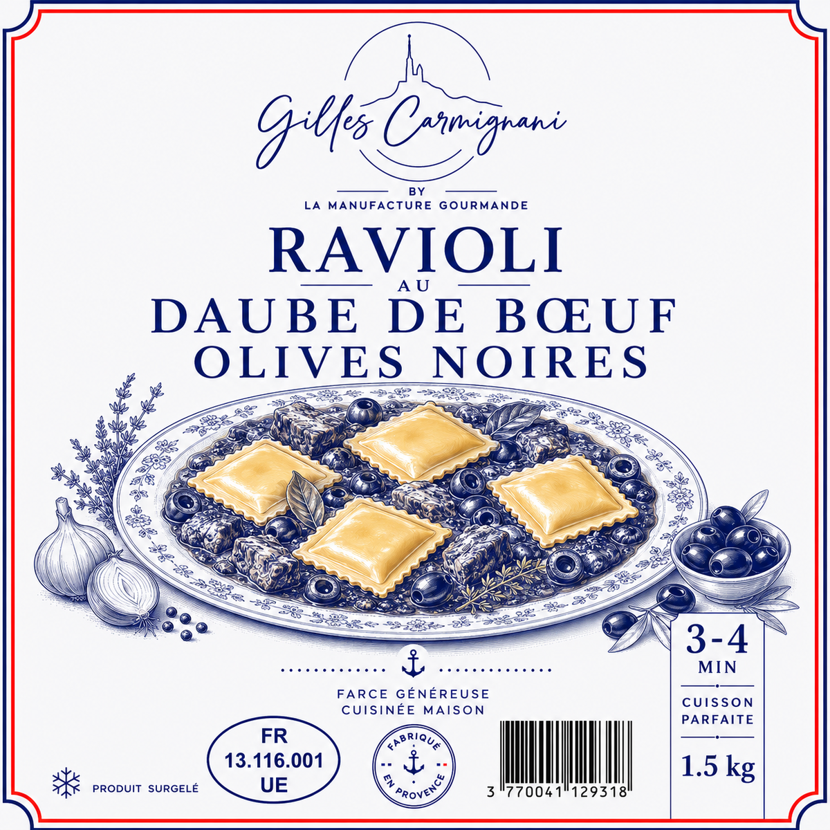 Ravioli Daube & Olives